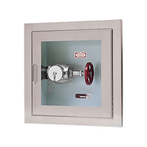 recessed valve for cabinet